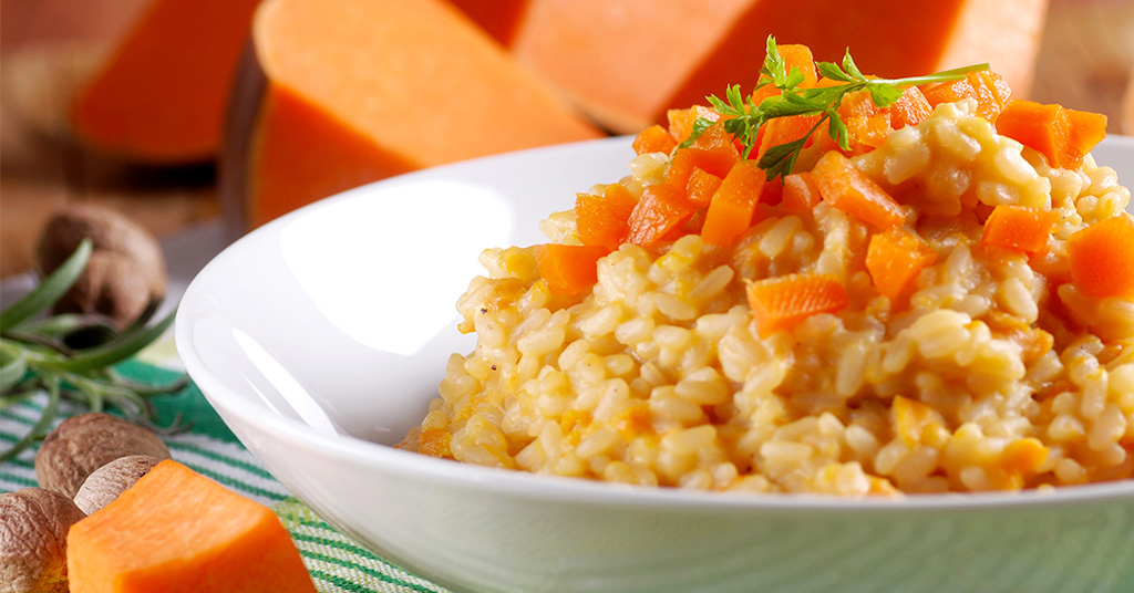 Pumpkin rice