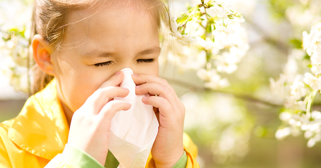 Al·lèrgia primaveral en els nens: símptomes i consells