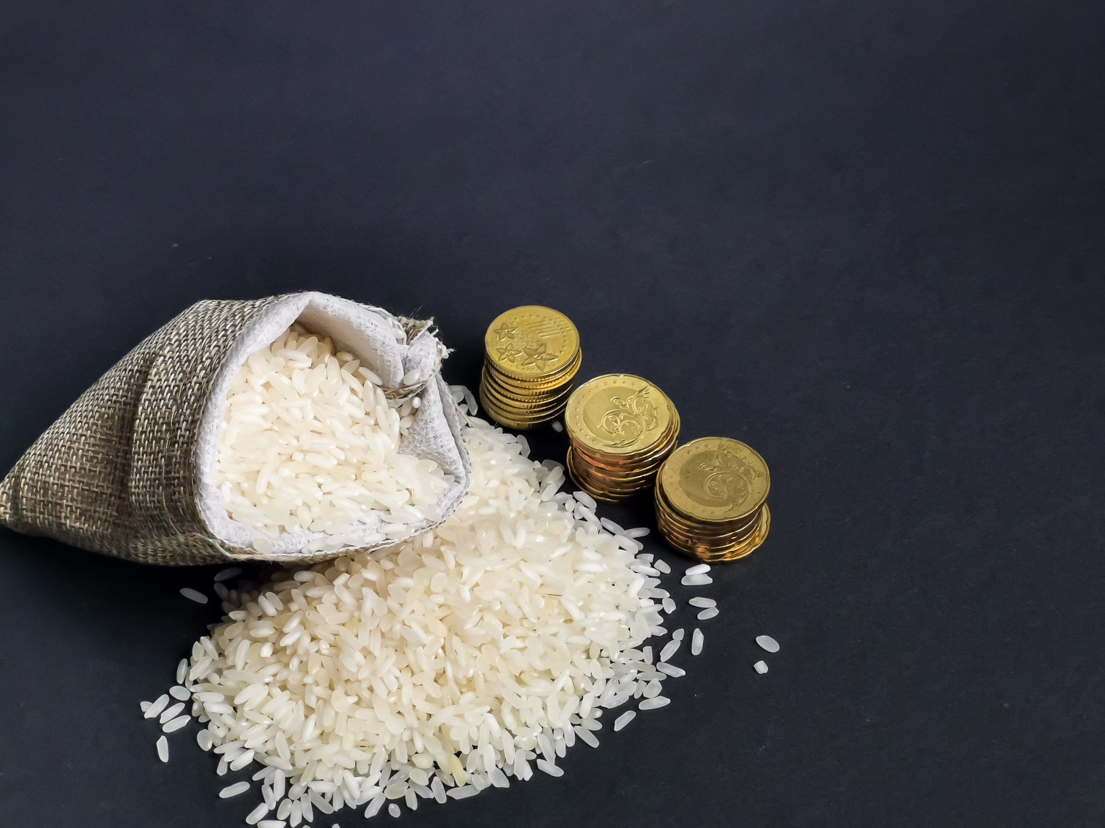 Rice as a currency in Catalonia