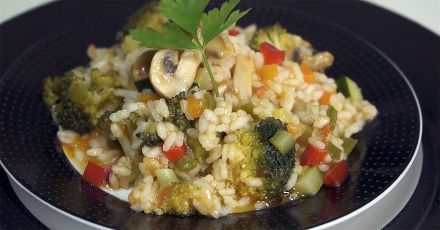 Rice with vegetables - Leftovers Recipe